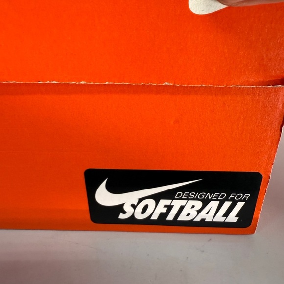 Nike Lunar Hyperdiamond 3 Pro Sz 9 Pro Woman's Softball White Red CD0110 107 - Picture 7 of 7